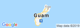 Guam Government House map